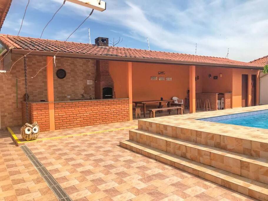 Casa Com Piscina Itanhaem Cibratel II Villa Ngoại thất bức ảnh