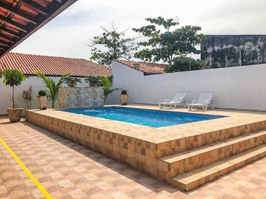 Casa Com Piscina Itanhaem Cibratel II Villa Ngoại thất bức ảnh
